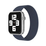 Curea nylon compatibila cu Watch Series 3 38mm, Watch Series 4 40mm, Alb