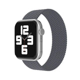 Curea nylon compatibila cu Watch Series 3 38mm, Watch Series 4 40mm, Alb