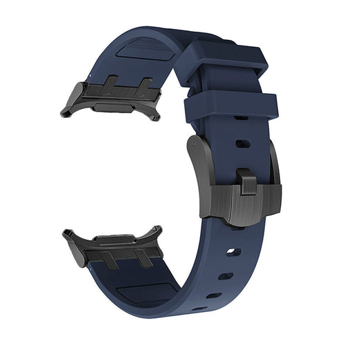 Curea silicon compatibila cu Samsung Watch Ultra 47mm, Negru
