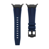 Curea silicon compatibila cu Samsung Watch Ultra 47mm, Negru