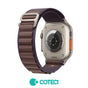 Curea COTECi nylon compatibila cu Watch Series 3 42mm, Watch Series 4 44mm, Mov