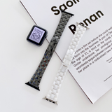 Curea ceramica compatibila cu Watch 46mm, Watch 3 45mm, Alb