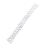 Curea ceramica compatibila cu Watch 46mm, Watch 3 45mm, Alb