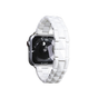 Curea ceramica compatibila cu Watch 46mm, Watch 3 45mm, Alb