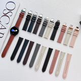 Curea piele ecologica compatibila cu Galaxy Watch 4 40mm, Galaxy Watch 4 44mm