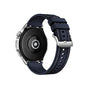 Curea silicon/textil compatibila cu Watch Series 3 42mm, Watch Series 4 44mm, Alb