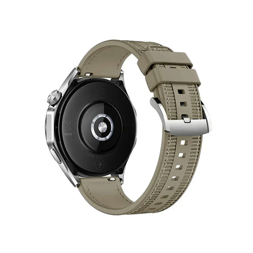 Curea silicon, textil compatibila cu Watch Series 3 42mm, Watch Series 4 44mm, Gri