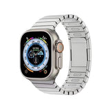 Curea otel titan compatibila cu Watch Series 3 42mm, Watch Series 4 44mm, Argintiu