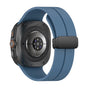 Curea silicon compatibila cu Samsung Watch Ultra 47mm, Alb