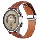 Curea piele compatibila cu Watch Active 40mm, Watch Active 2 40mm, Roz