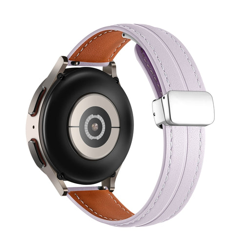 Curea piele compatibila cu Watch 4 40mm, Watch 4 44mm, Mov