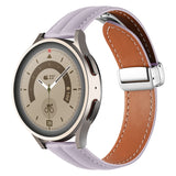 Curea piele compatibila cu Watch 4 40mm, Watch 4 44mm, Mov