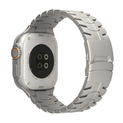 Curea titan compatibila cu Watch Series 3 42mm, Watch Series 4 44mm