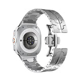 Curea otel inoxidabil compatibila cu Galaxy Watch Ultra 47mm, Argintiu