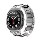 Curea otel inoxidabil compatibila cu Galaxy Watch Ultra 47mm, Argintiu