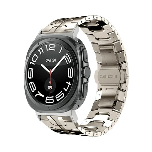 Curea otel inoxidabil compatibila cu Samsung Watch Ultra 47mm