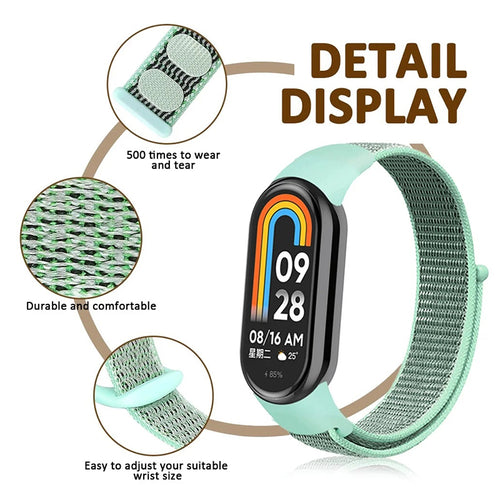 Curea nylon compatibila cu Xiaomi Mi Band 8