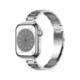 Curea otel inoxidabil compatibila cu Galaxy Watch 4 40mm, Galaxy Watch 4 44mm, Argintiu