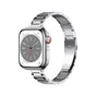 Curea otel inoxidabil compatibila cu Galaxy Watch 4 40mm, Galaxy Watch 4 44mm, Argintiu