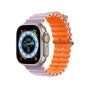 Curea silicon compatibila cu Watch Series 3 42mm, Watch Series 4 44mm, Mov