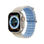 Curea silicon compatibila cu Watch Series 3 42mm, Watch Series 4 44mm, Alb