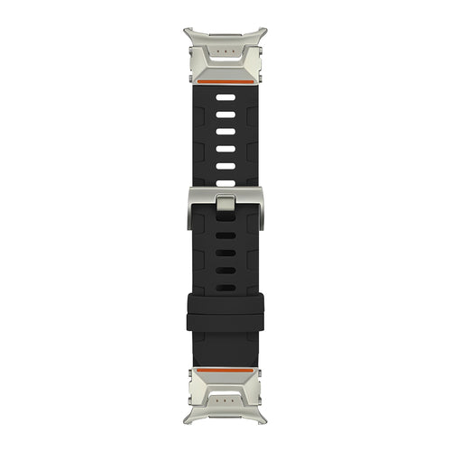 Curea silicon compatibila cu Samsung Watch Ultra 47mm, Negru