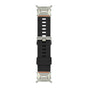 Curea silicon compatibila cu Samsung Watch Ultra 47mm, Negru