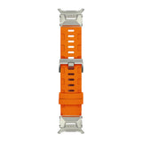 Curea silicon compatibila cu Samsung Watch Ultra 47mm, Negru