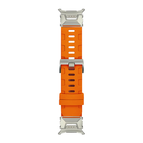 Curea silicon compatibila cu Samsung Watch Ultra 47mm, Negru