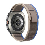 Curea textil compatibila cu Samsung Watch Ultra 47mm, Alb