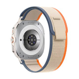 Curea textil compatibila cu Samsung Watch Ultra 47mm, Alb