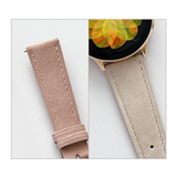 Curea piele compatibila cu Watch Active 40mm, Watch Active 2 40mm, Maro