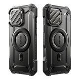 Husa SUPCASE compatibila cu iPhone 16 Pro, MagSafe/Magnetic, TPU, Negru