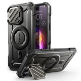 Husa SUPCASE compatibila cu iPhone 16 Pro, MagSafe/Magnetic, TPU, Negru