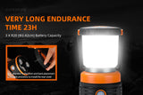Lampa de Camping Superfire T39, 850lm, 4 Moduri, Functioneaza cu Baterii R20