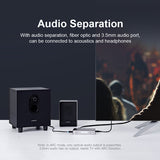 Comutator HDMI Vention 3-in-1, 4K 60Hz, 3D, cu audio, Negru