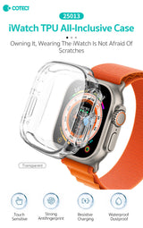 Husa COTECi compatibila cu Watch Ultra 49mm, Watch Ultra 2 49mm