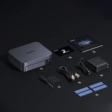 NAS UGREEN DXP480T Plus, 4 sloturi M.2 NVMe, Intel Core i5-1235U, fara SSD