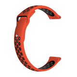Curea silicon compatibila cu Galaxy Watch 42mm, Galaxy Watch 3 41mm, Negru