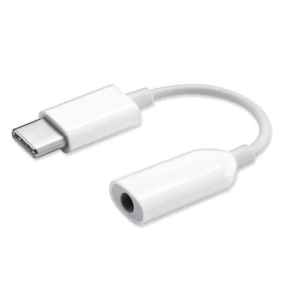 Adaptor USB Type-C la Jack 3.5 mm pentru Xiaomi, Alb