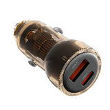 Incarcator auto XO CC60 60W USB-C/USB-A