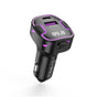 Transmitator FM Wireless Mp3 Auto XO Bcc12 15.5W QC USB-A USB-C Lumina Ambientala