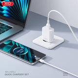 Incarcator XO L127 18W USB-C/USB-A, cu cablu USB-A la USB-C