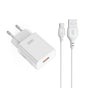 Incarcator XO L127 18W USB-C/USB-A, cu cablu USB-A la USB-C