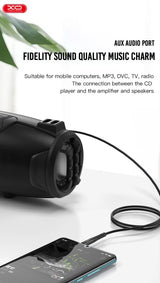 XO Cable AUX, 2 m, NB-R175B /black/