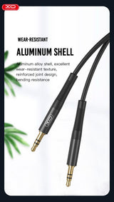 XO Cable AUX, 2 m, NB-R175B /black/