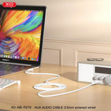 XO Cable AUX, 1 m, Elbow, NB-R272 /white/