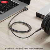 XO Cable AUX, 1 m, Elbow, NB-R272 /white/