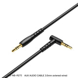 XO Cable AUX, 1 m, Elbow, NB-R272 /white/