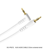 XO Cable AUX, 1 m, Elbow, NB-R272 /white/